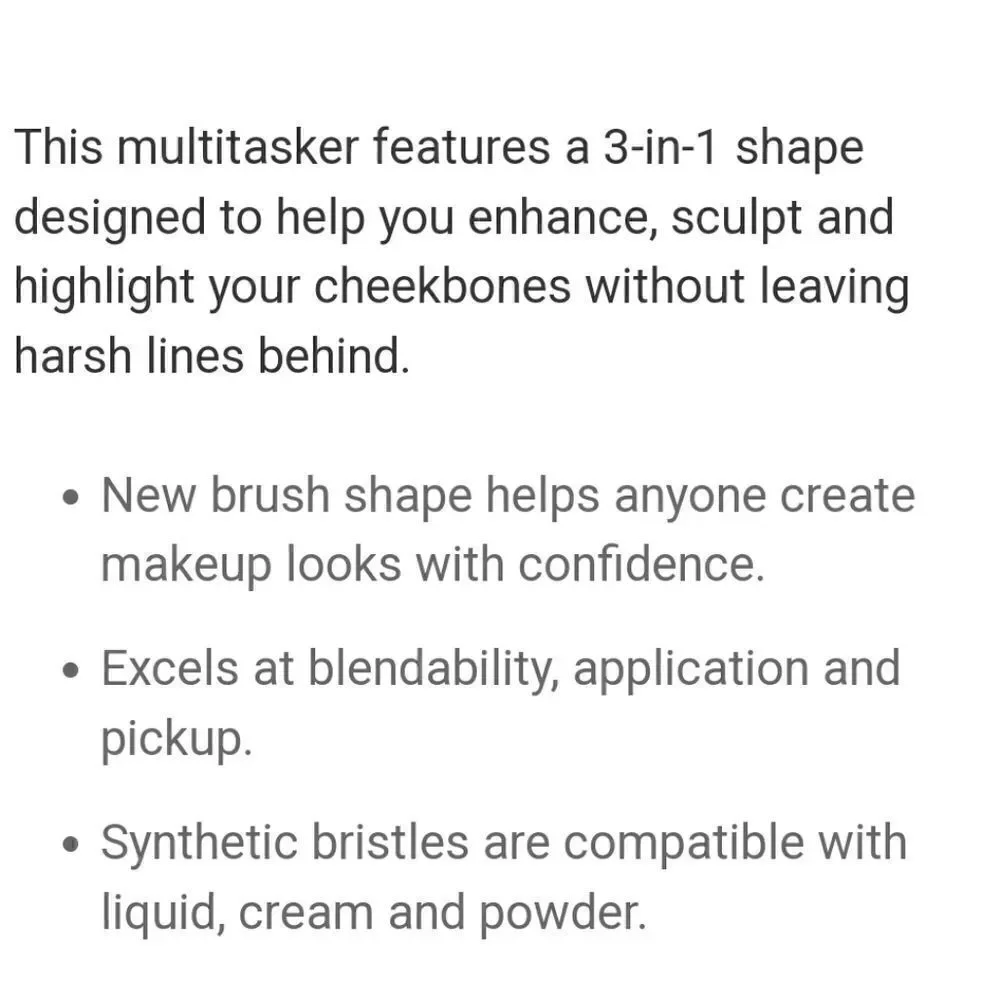 MARY KAY CHEEK BRUSH - NEW!